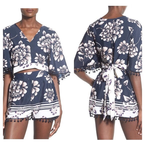 Band of Gypsies Pants - Band of Gypsies Pom Pom Playsuit